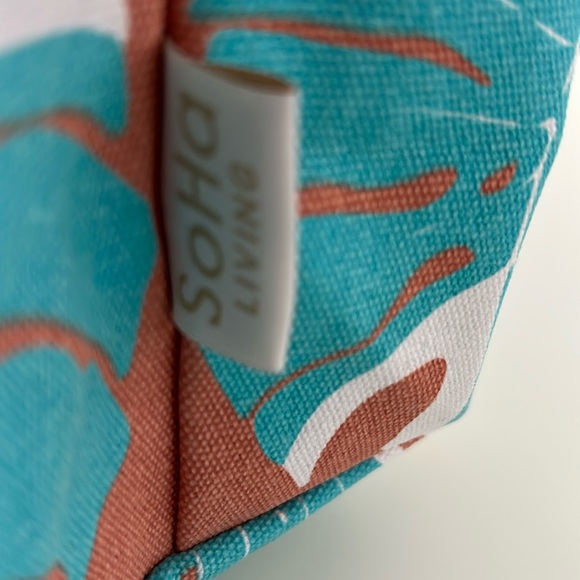 Hawaiian Tropical Print Canvas Tote Bag - Picture 2 of 5